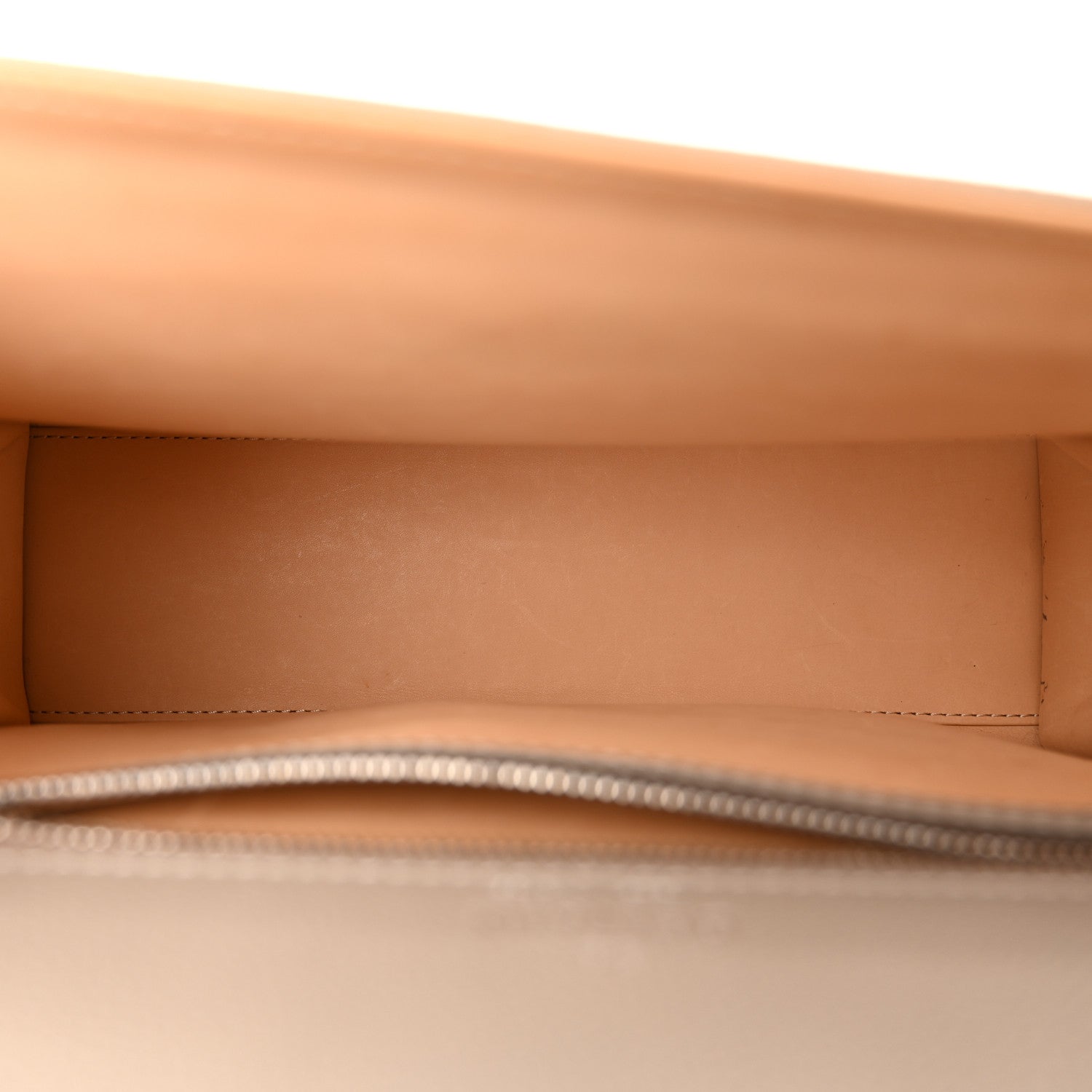 Delvaux Crispy Calfskin MM Tempete Satchel Tourterelle 6 of 11
