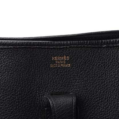 Hermes Taurillon Clemence Evelyne GM Black 5 of 9
