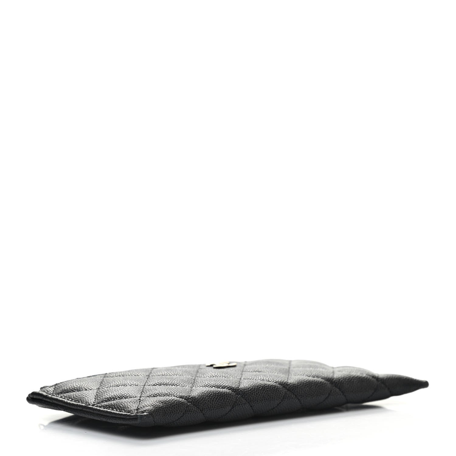 Chanel Caviar Quilted Classic Zip Pouch Black 3 of 10