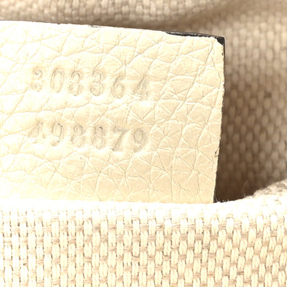 Gucci Pebbled Calfskin Small Soho Disco Bag Off White 7 of 9