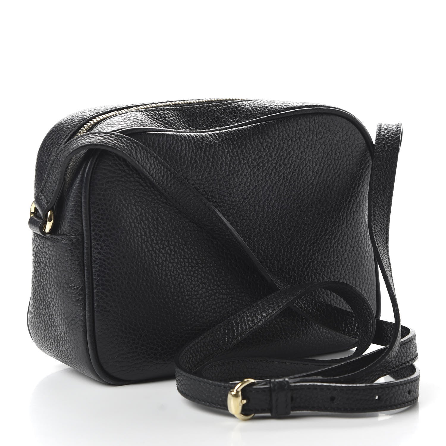 Gucci Pebbled Calfskin Small Soho Disco Bag Black 3 of 10
