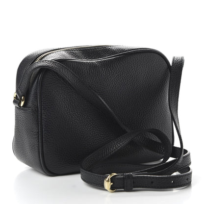 Gucci Pebbled Calfskin Small Soho Disco Bag Black 3 of 10