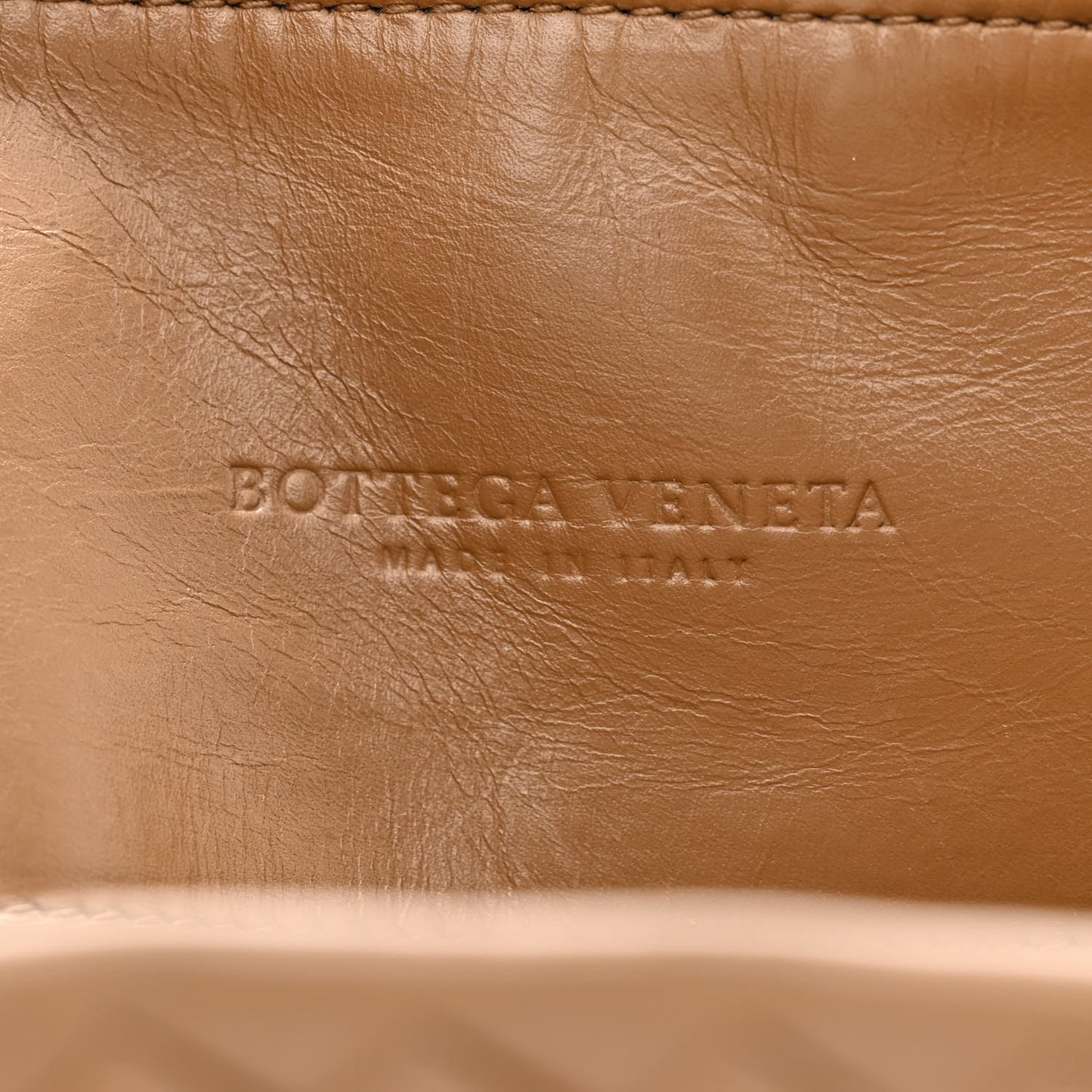Light Calf Intrecciato Small Roma New Cigar