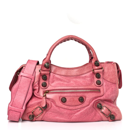 Balenciaga Agneau Giant 21 Silver Hardware City Grenadine 1 of 9