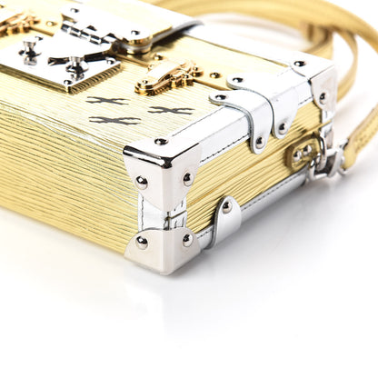 Louis Vuitton Metallic Epi Petite Malle Gold 8 of 8