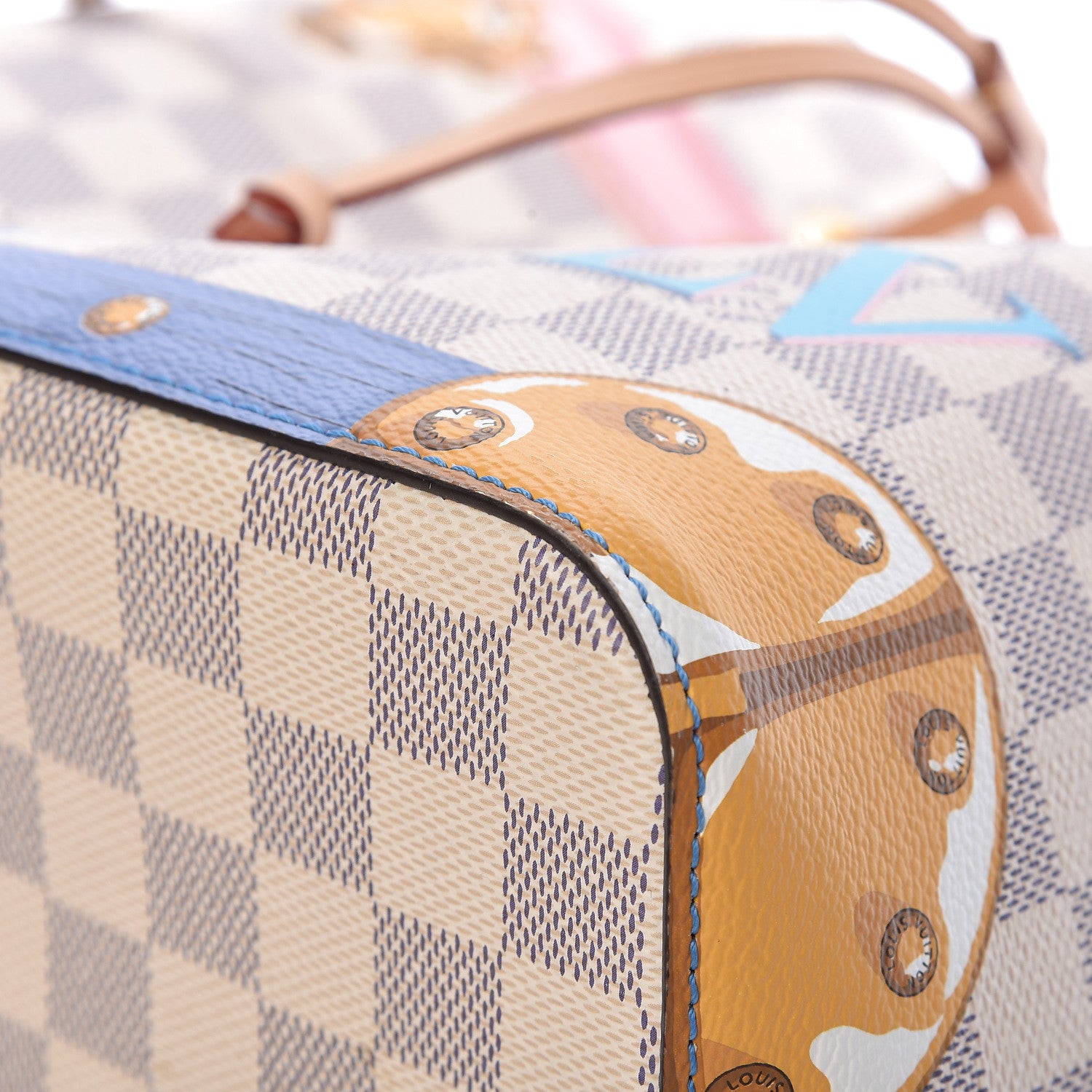 Louis Vuitton Damier Azur Summer Trunks Neonoe 11 of 13