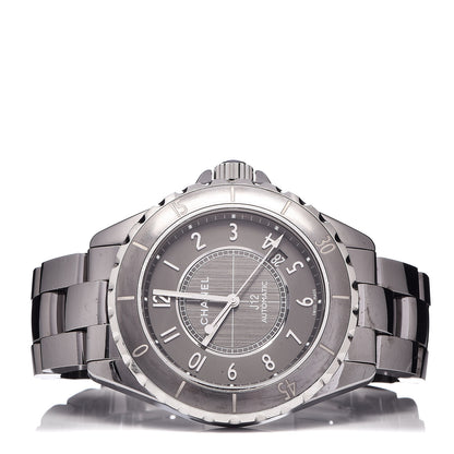 Chanel Titanium Ceramic 41mm J12 Chromatic Automatic Watch 3 of 6