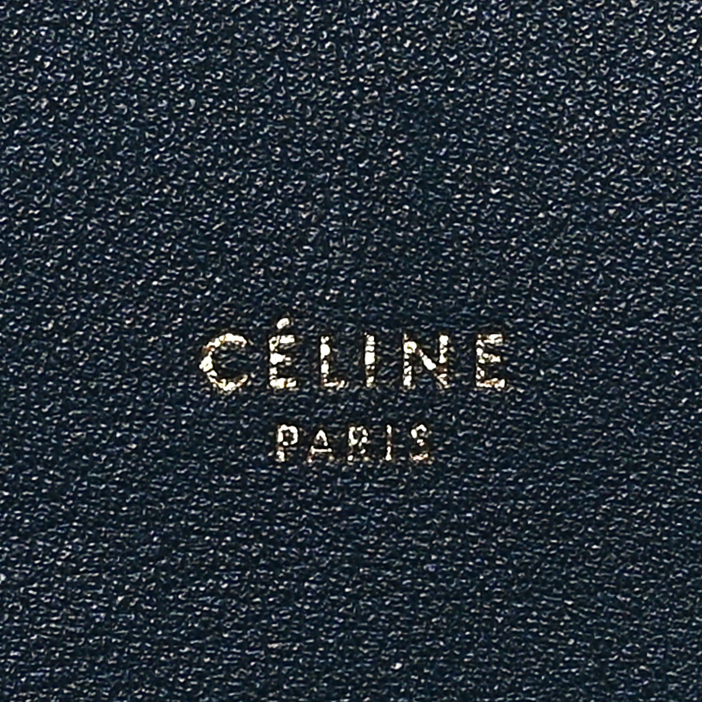 Shiny Smooth Calfskin Small Twisted Cabas Navy Black