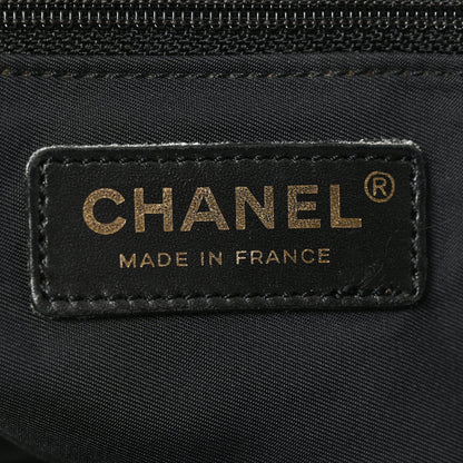 Chanel Nylon Medium Travel Tote Black 6 of 10
