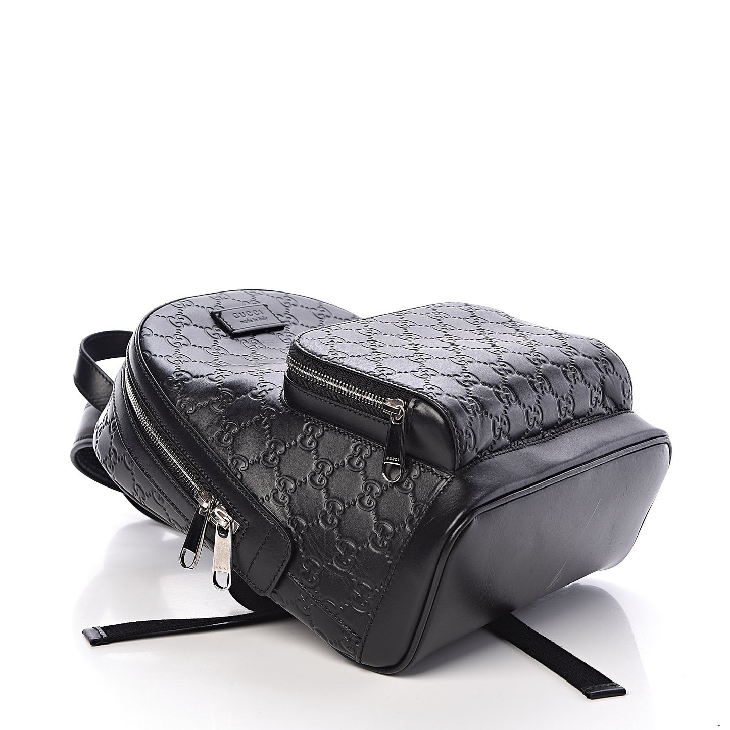 Guccissima Signature Small Day Backpack Black