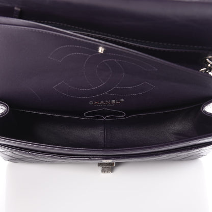 Chanel Aged Calfskin Quilted 2.55 Reissue 226 Flap Dark Purple 6 of 8