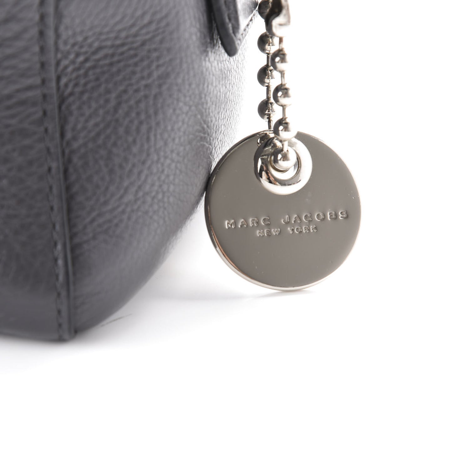 Calfskin Recruit Bauletto Satchel Tote Bag Grey