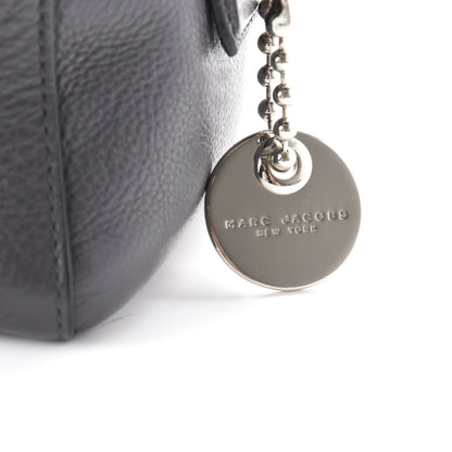 Marc Jacobs Calfskin Recruit Bauletto Satchel Tote Bag Grey 12 of 12