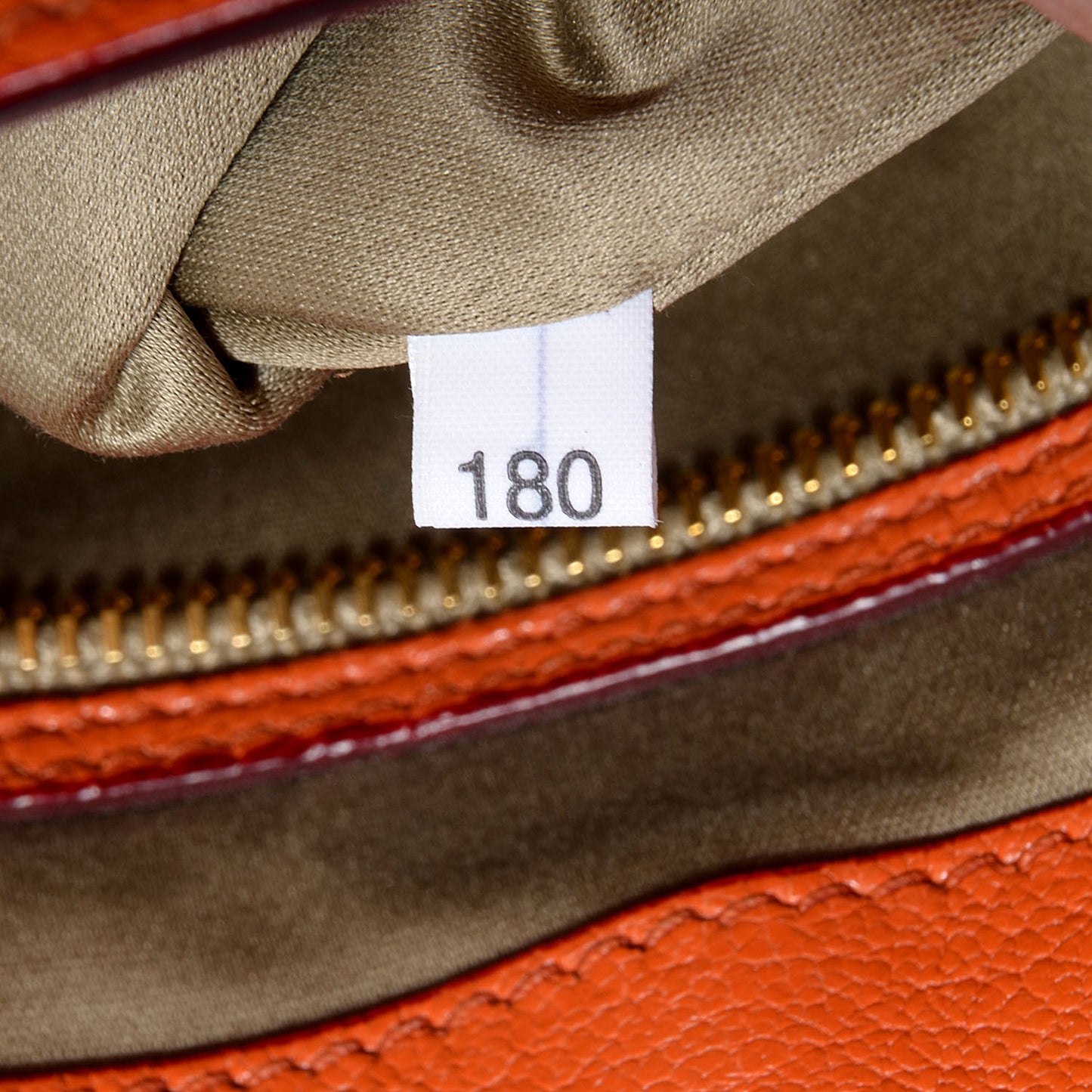 Goatskin Madras Shopping Tote Papaya