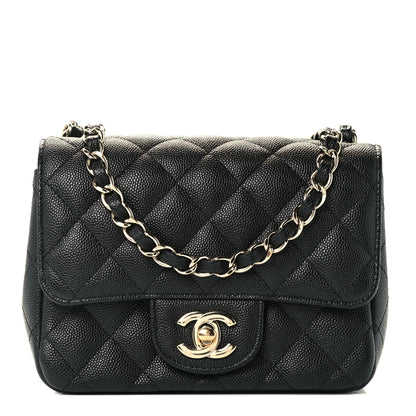 Chanel Caviar Quilted Mini Square Flap Black 1 of 10