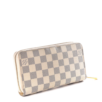 Louis Vuitton Damier Azur Zippy Wallet 2 of 10