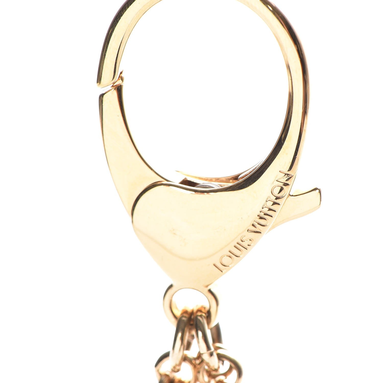 Louis Vuitton Fleur De Monogram Bag Charm Dore 3 of 5