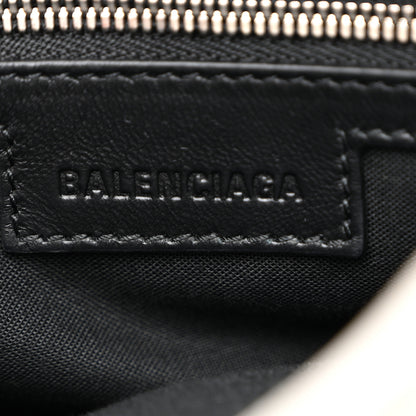 Balenciaga Agneau Arena Silver Hardware Small Le City Optic White 6 of 11