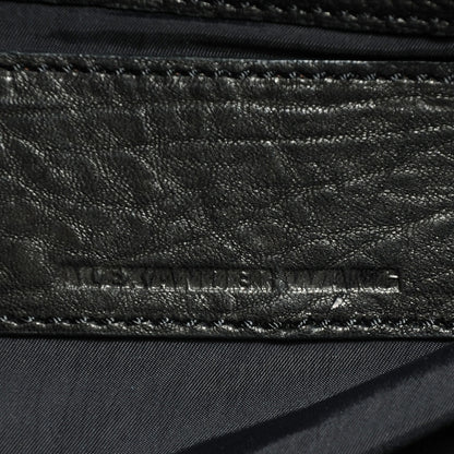 Alexander Wang Pebbled Leather Rocco Black Antique Brass Hardware 7 of 7