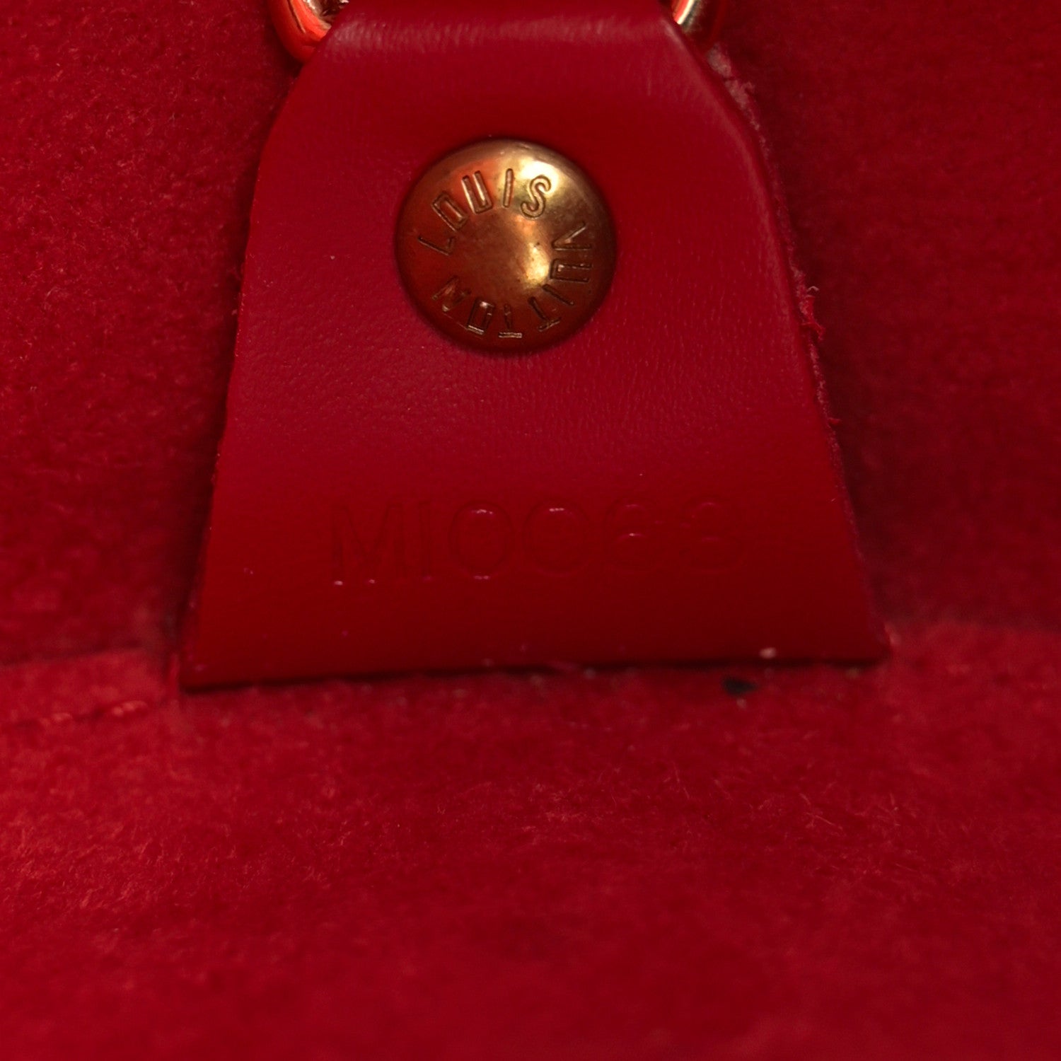 Louis Vuitton Epi Soufflot Castillan Red 8 of 14