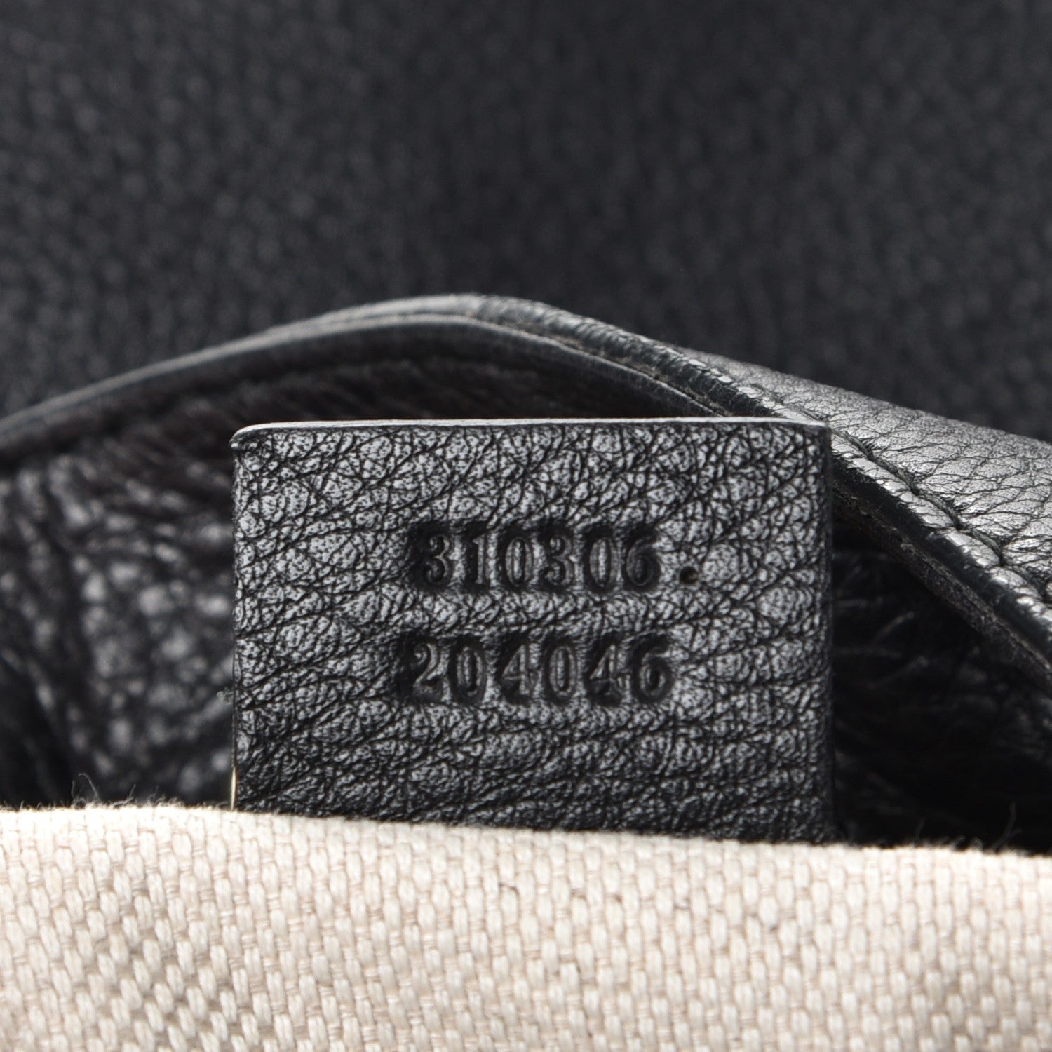Gucci Pebbled Calfskin Large Soho Chain Shoulder Bag Black 8 of 8