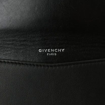 Givenchy Calfskin 4G Flap Pouch Black 5 of 11
