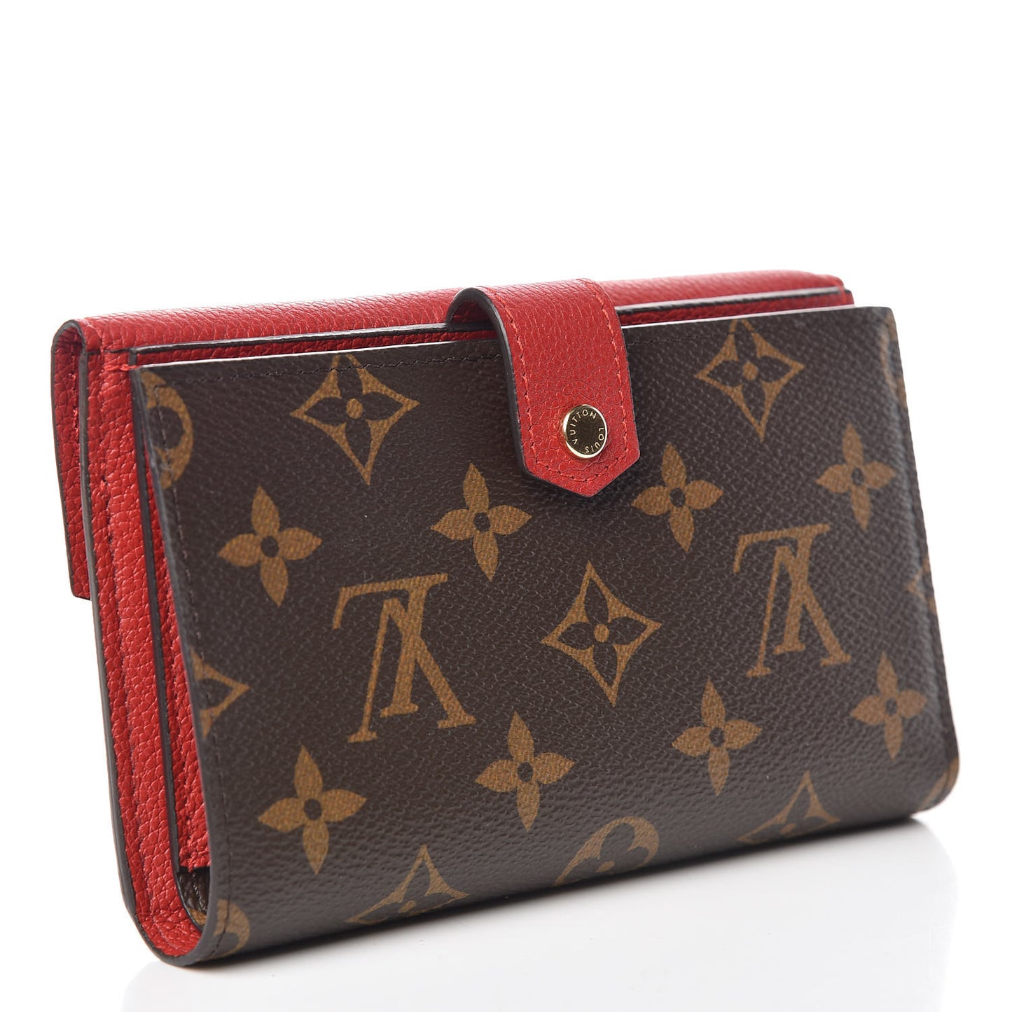 Monogram Pallas Compact Wallet Cherry