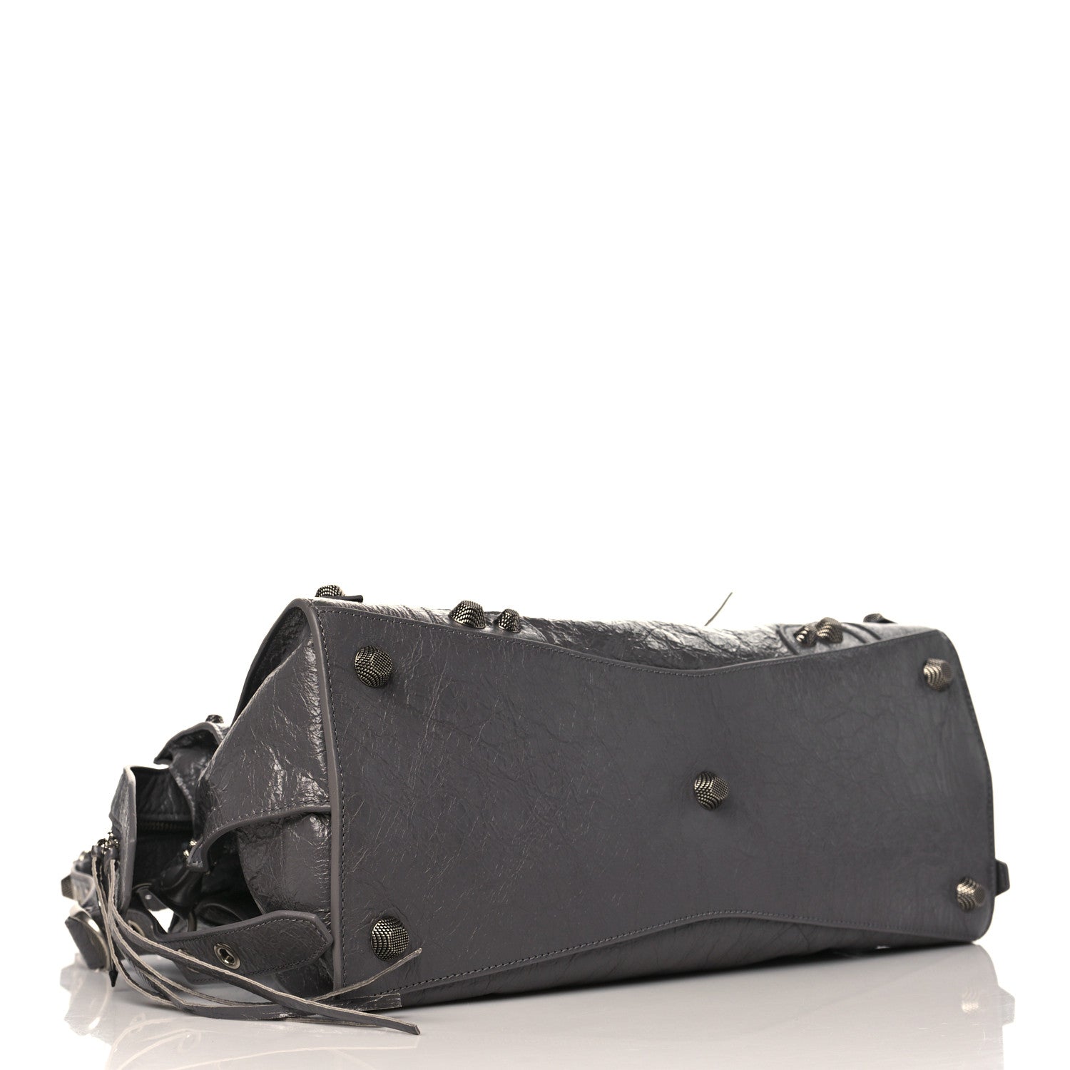 Balenciaga Agneau Arena Neo Cagole City Handbag Dark Grey 4 of 9