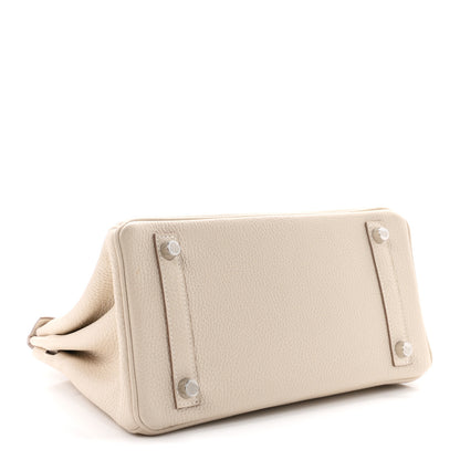 Hermes Togo Birkin 25 Craie 4 of 10