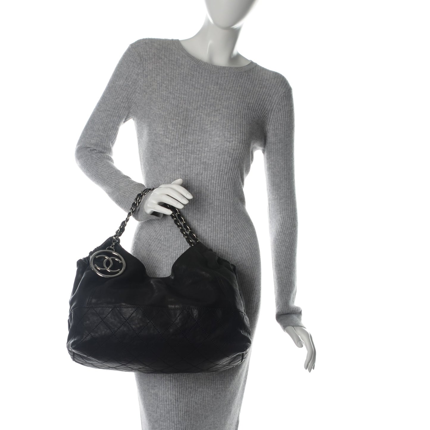 Calfskin Baby Coco Cabas Black