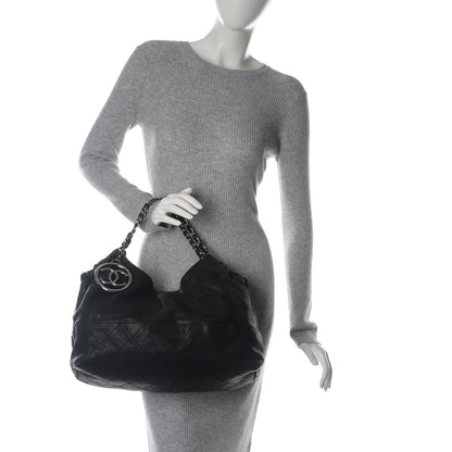 Chanel Calfskin Baby Coco Cabas Black 2 of 9