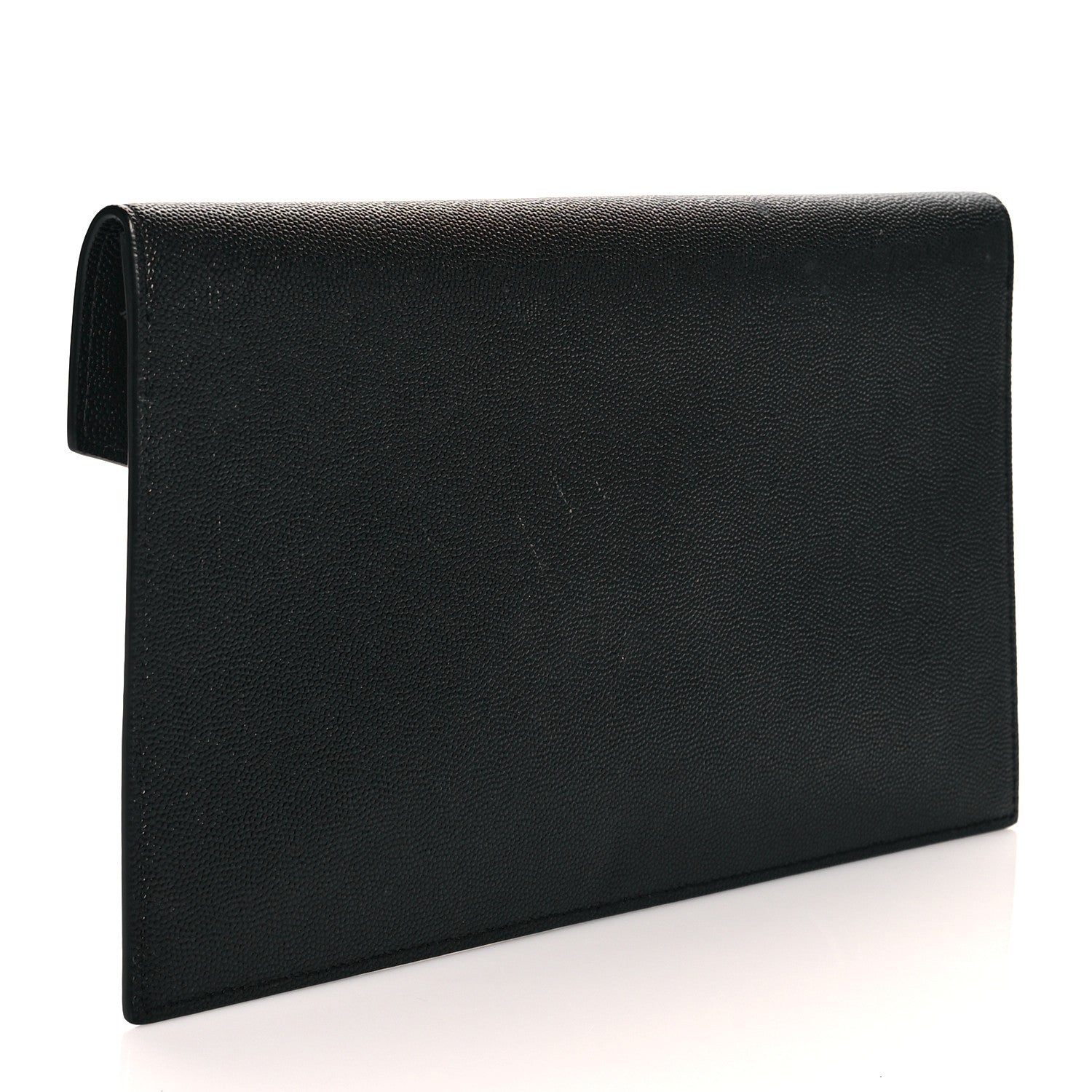 Saint Laurent Grain De Poudre Uptown Pouch Black 3 of 11