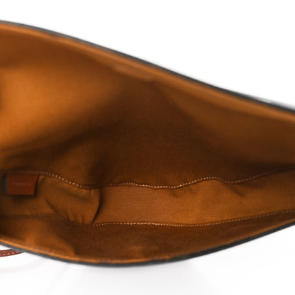 Celine Triomphe Canvas Triangle Crossbody Bag Tan 5 of 8