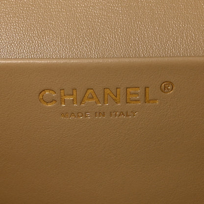 Chanel Suede Calfskin Small Souplissimo Maxi Flap Dark Beige 6 of 11