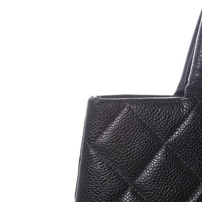 Chanel Caviar Quilted Medallion Tote Black 9 of 17