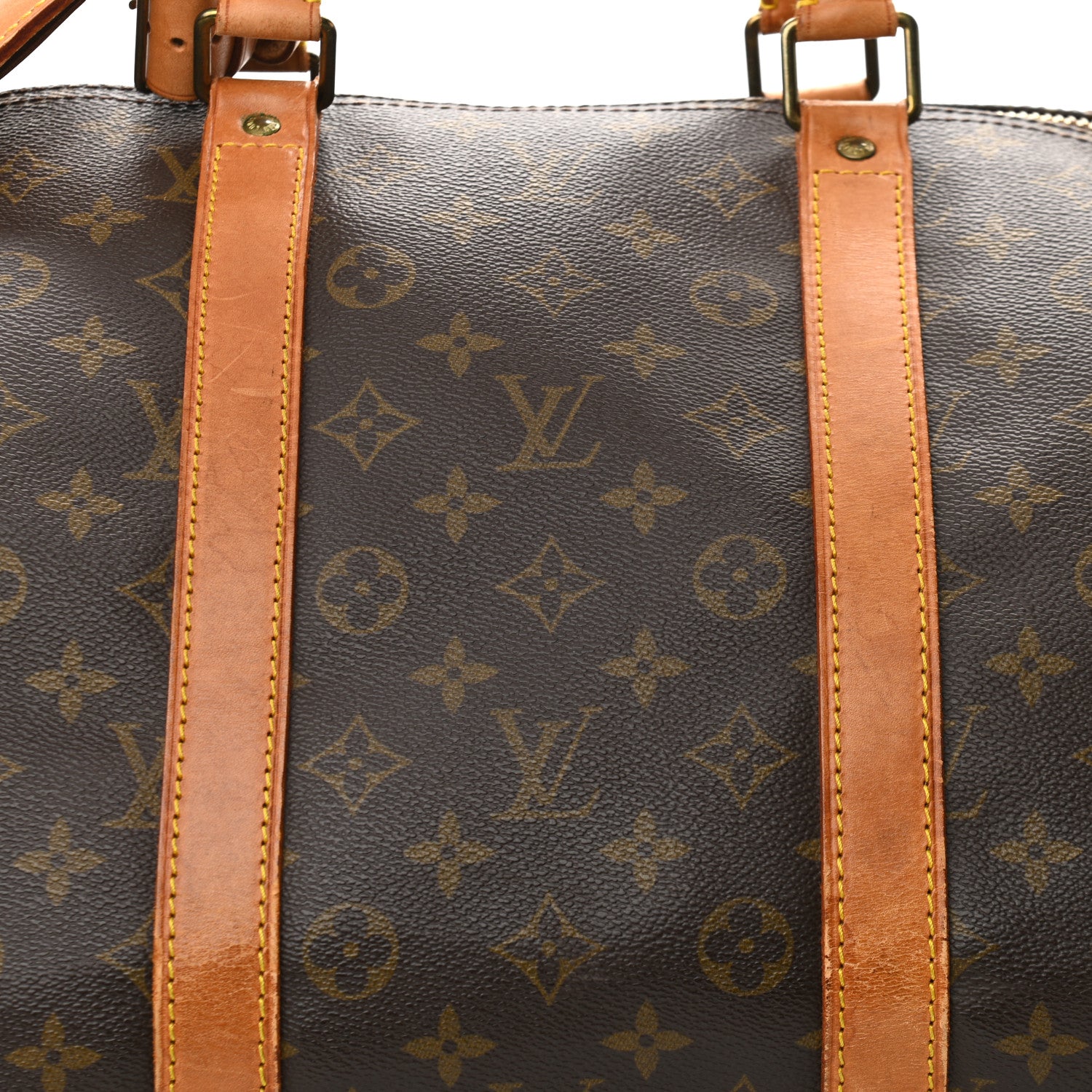 Louis Vuitton Monogram Keepall Bandouliere 55 8 of 16