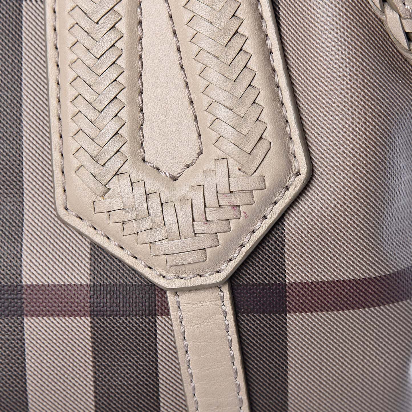 Smoked Check Medium Ellers Tote Trench