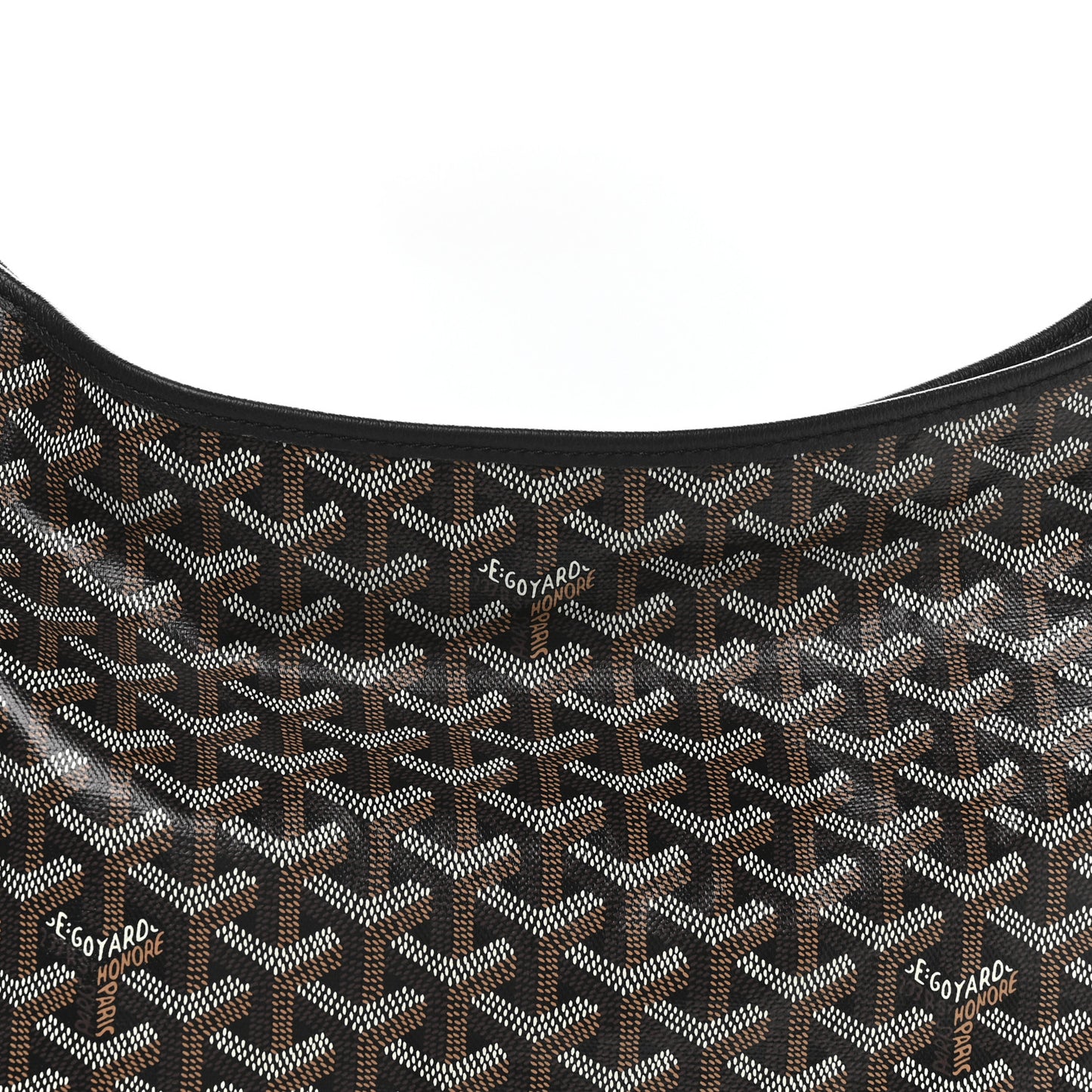 Goyardine Boheme Hobo Black