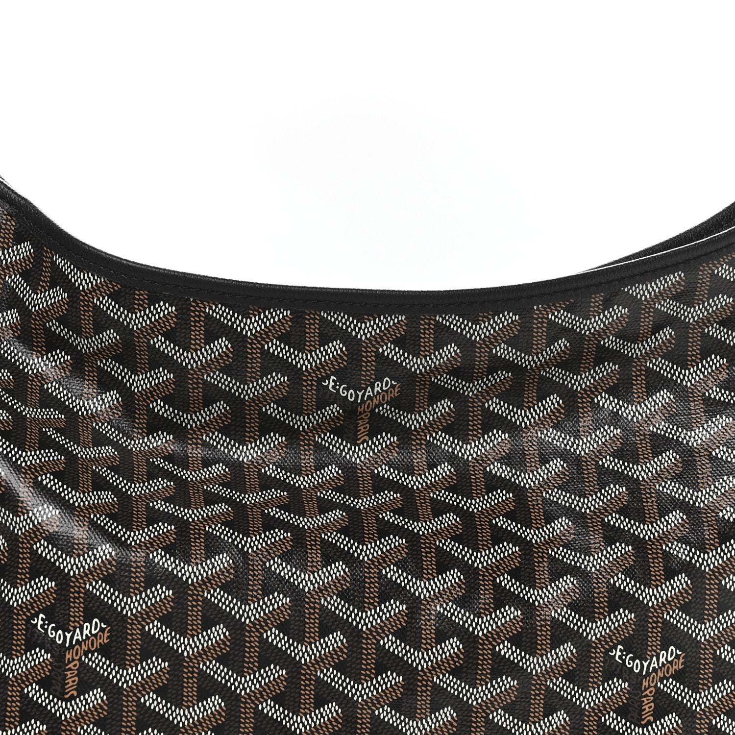 Goyard Goyardine Boheme Hobo Black 8 of 10