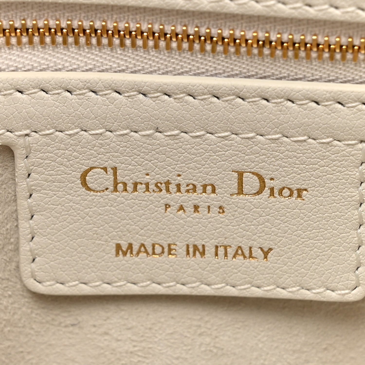 Christian Dior Lambskin Cannage Small Jolie Top Handle Bag Latte 6 of 11