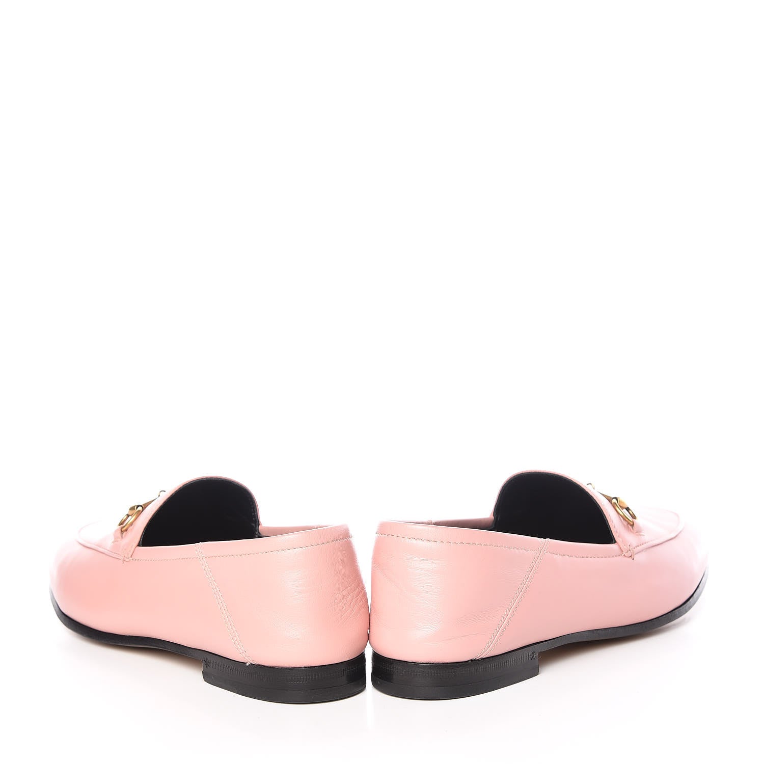 Gucci Lambskin Womens Brixton Horsebit Loafers 39 Perfect Pink 6 of 13