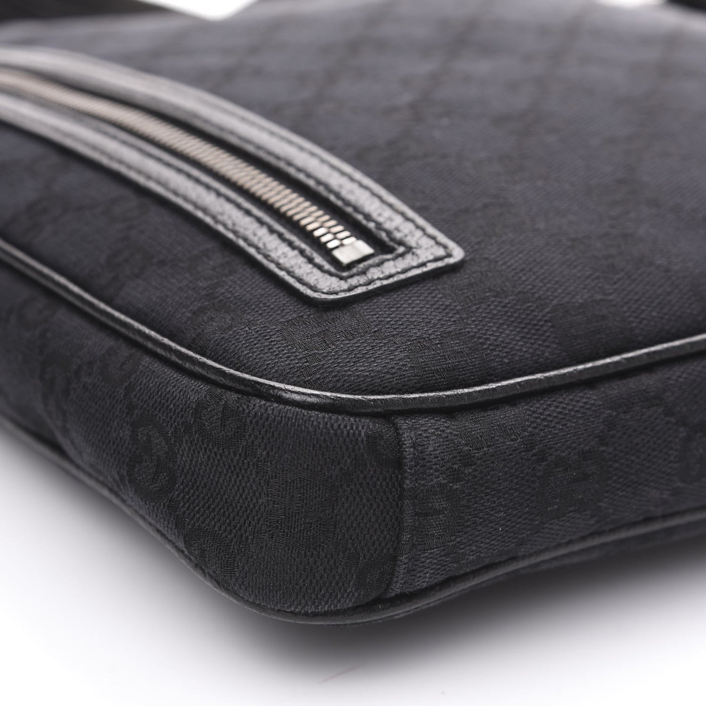 Monogram Messenger Bag Black