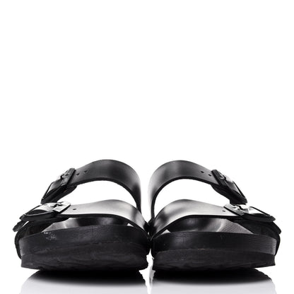 Valentino Garavani Calfskin VLTN Birkenstock Slide Sandals 40 Black 2 of 8