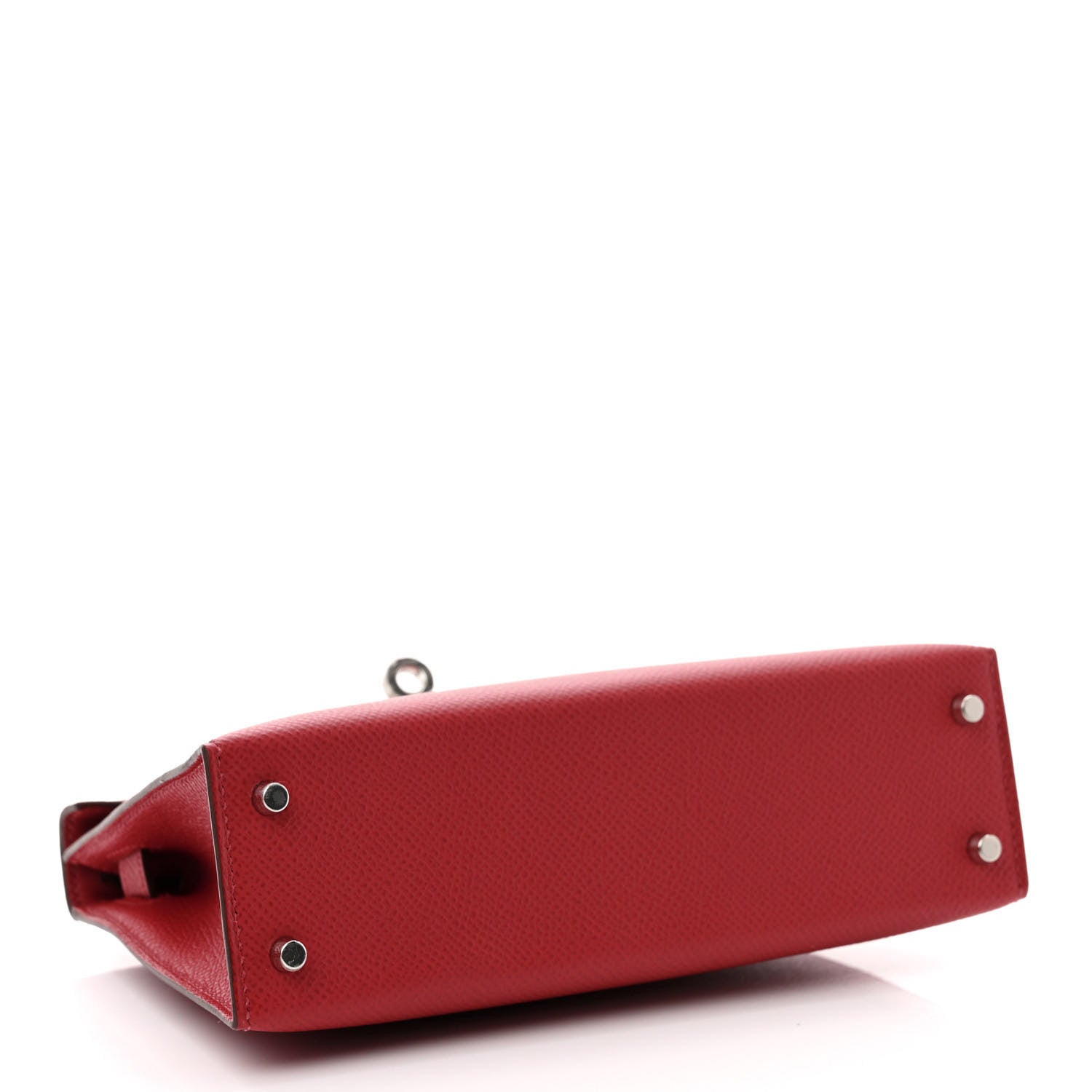 Hermes Epsom Mini Kelly Sellier 20 Rouge Piment 4 of 17