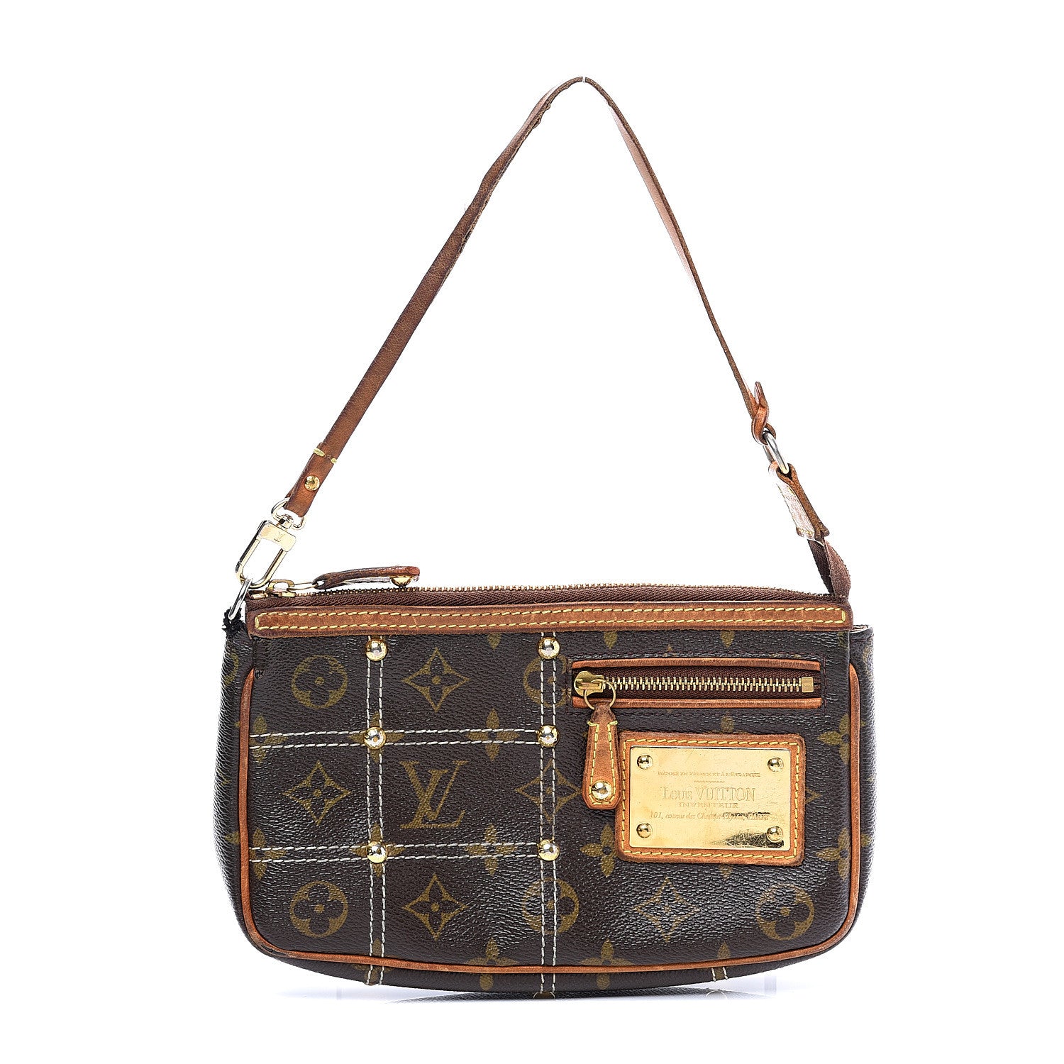 Louis Vuitton Monogram Riveting Pochette Accessories 1 of 16