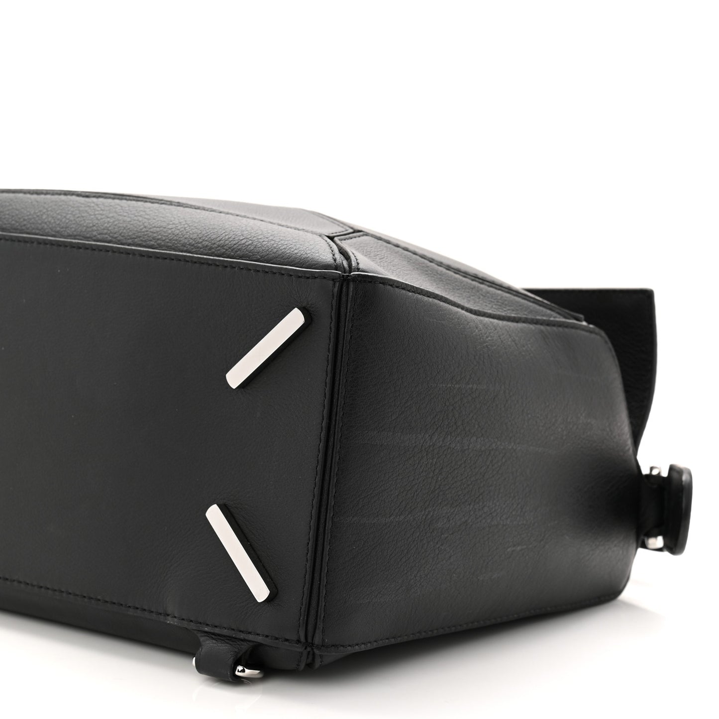 Calfskin Medium Puzzle Bag Black