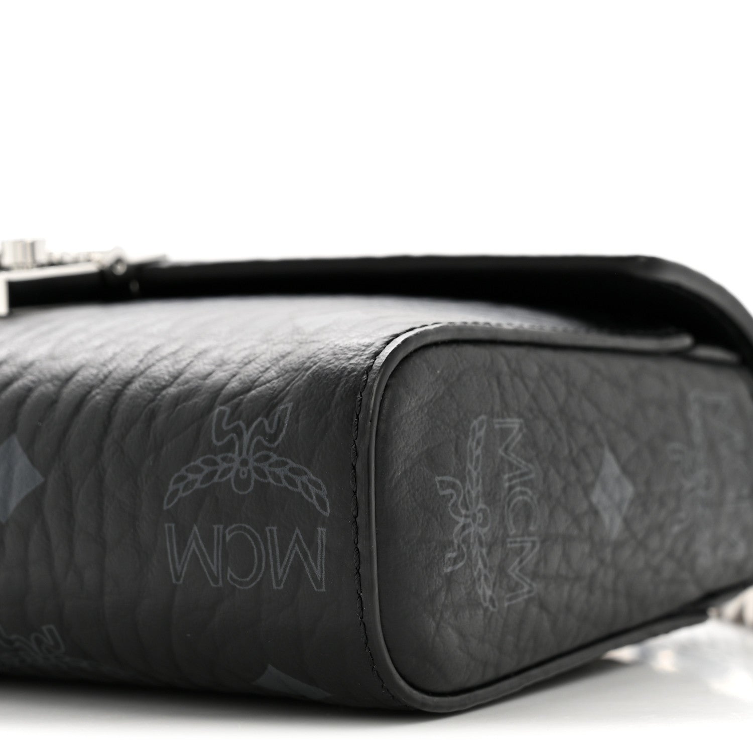 MCM Visetos Tracy Crossbody Black 10 of 11