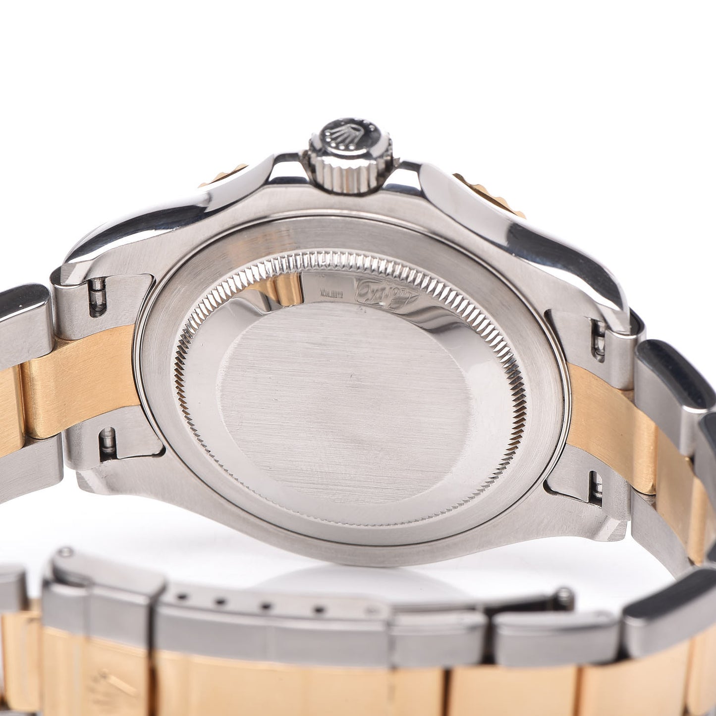 Stainless Steel 18K Yellow Gold Mother of Pearl Sapphire Diamond 40mm Oyster Perpetual Date Yacht-Master Watch 16623