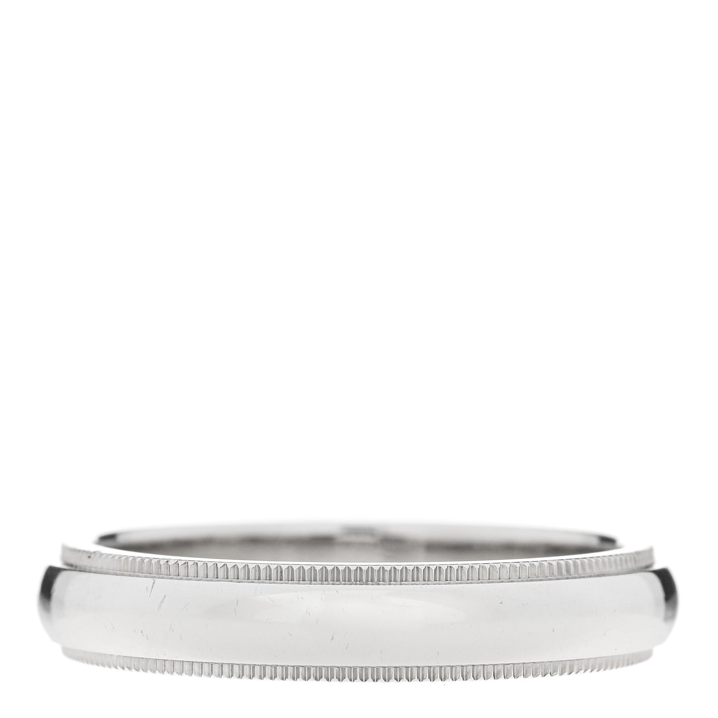 Platinum 4mm Together Milgrain Wedding Band Ring 59 8.75