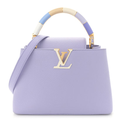 Louis Vuitton Taurillon Kintsugi Capucines BB Iris 1 of 8